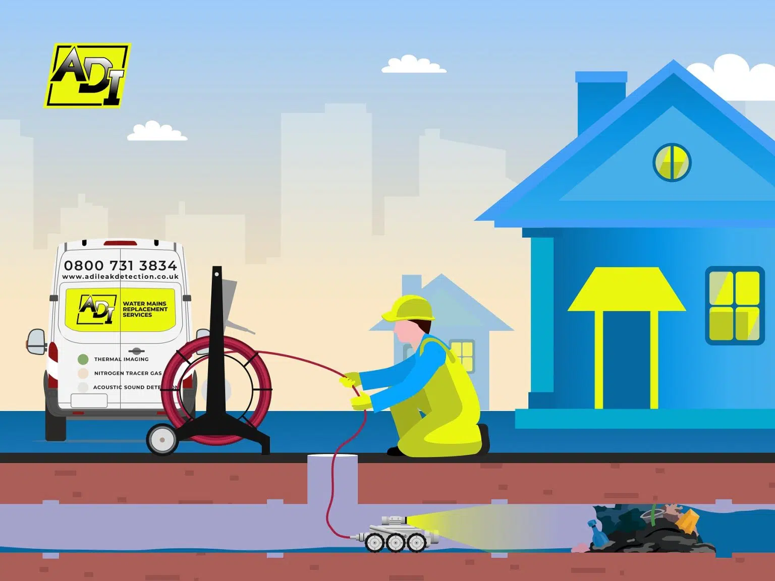 Drainage CCTV Surveys & Investigations Stafford